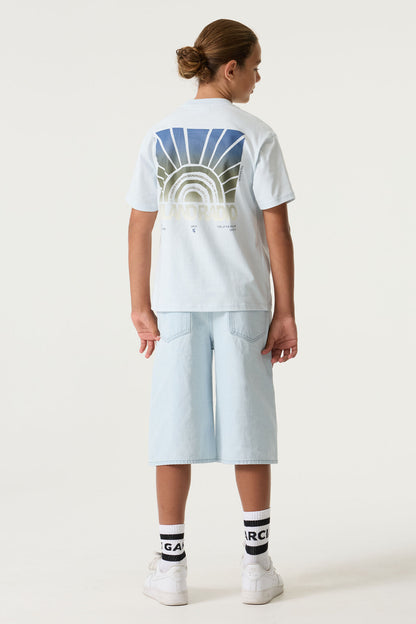 Garcia Hellblaues T-Shirt