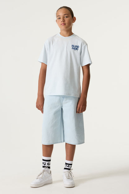 Garcia Hellblaues T-Shirt