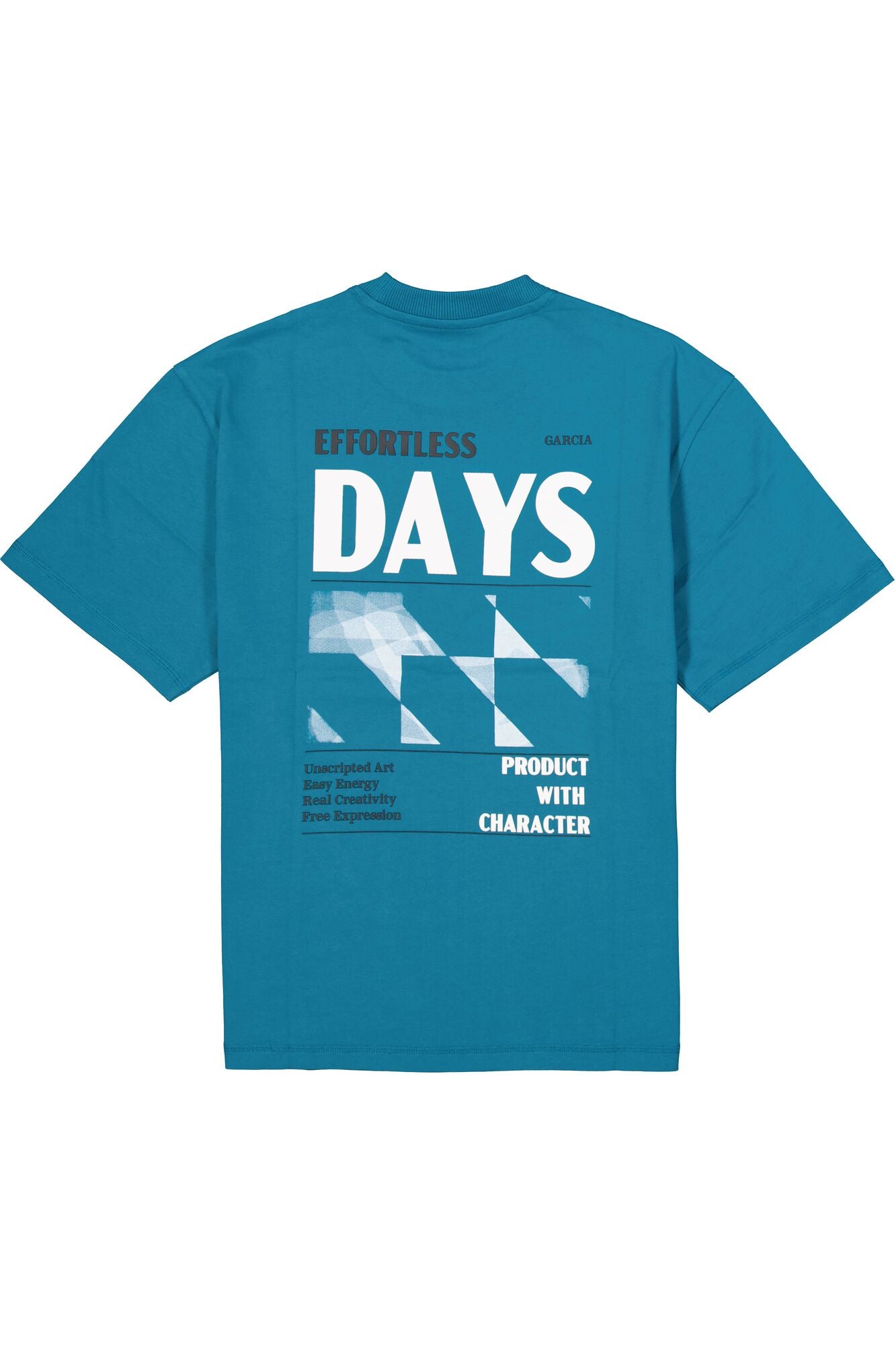 Garcia Grünblaues T-Shirt