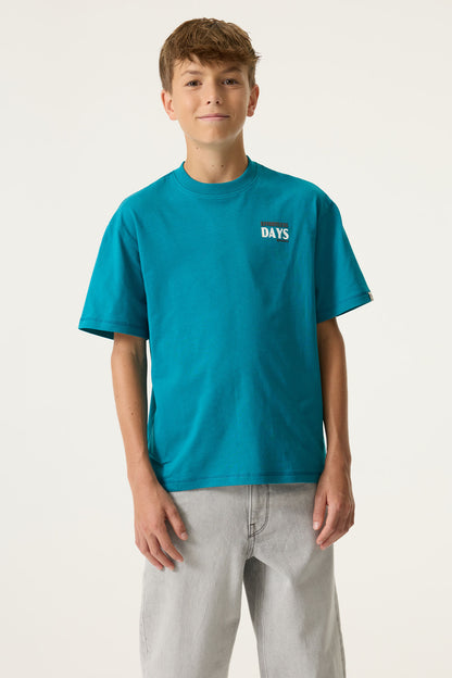Garcia Grünblaues T-Shirt