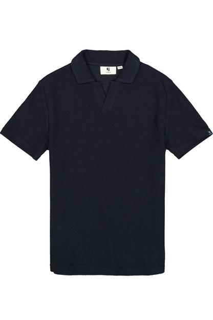 Garcia Dunkelblaues Polo-Shirt