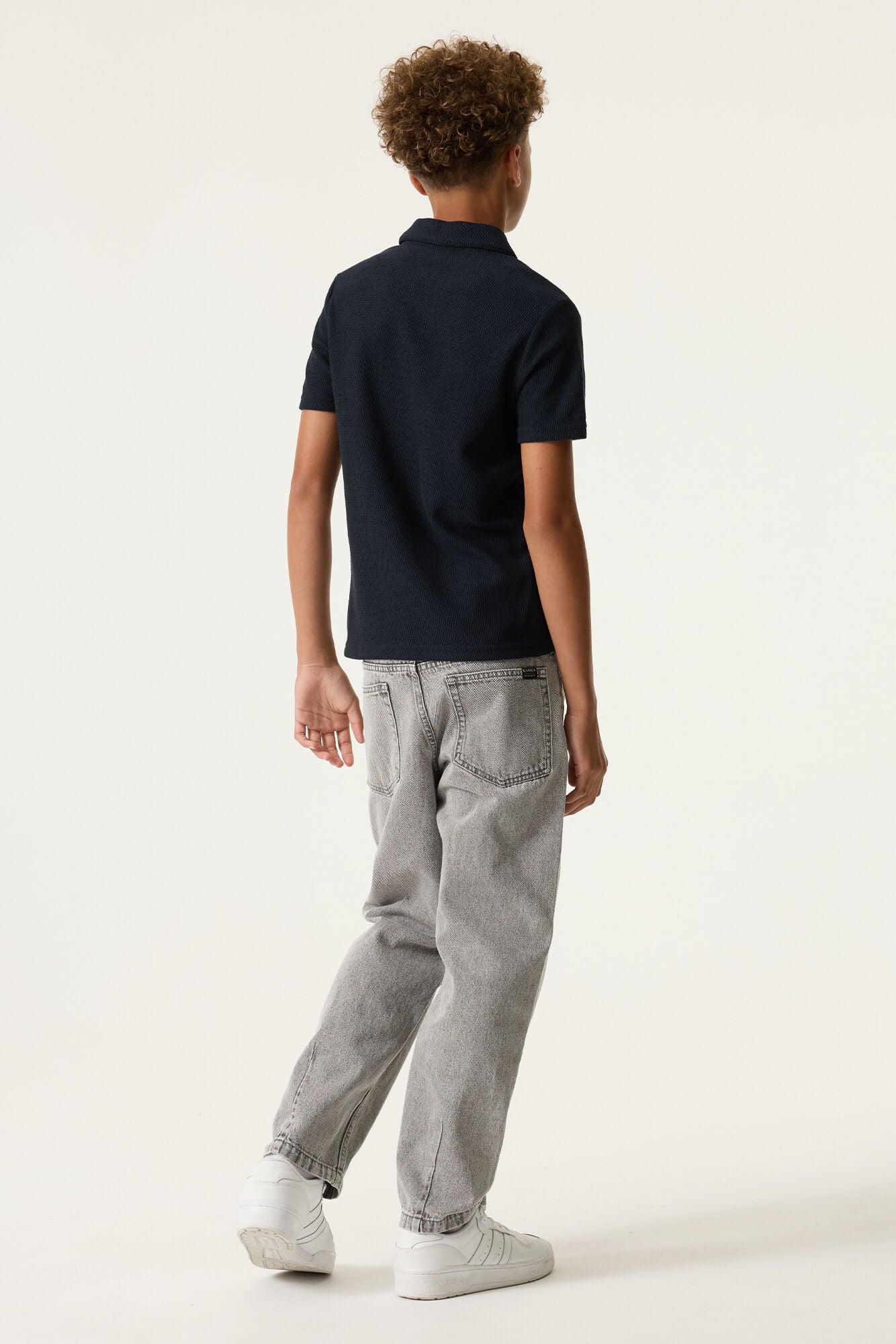 Garcia Dunkelblaues Polo-Shirt