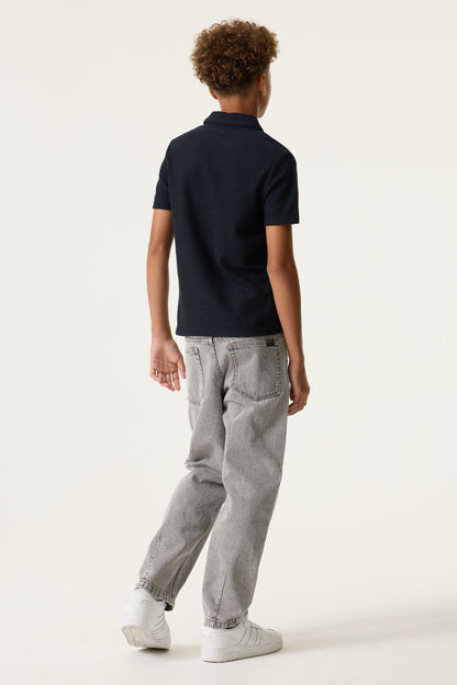 Garcia Dunkelblaues Polo-Shirt