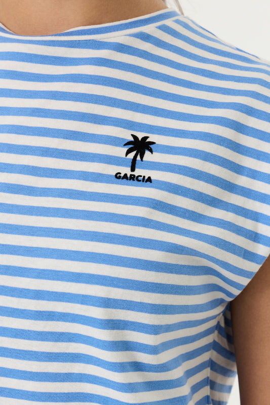 Garcia Gestreiftes T-Shirt
