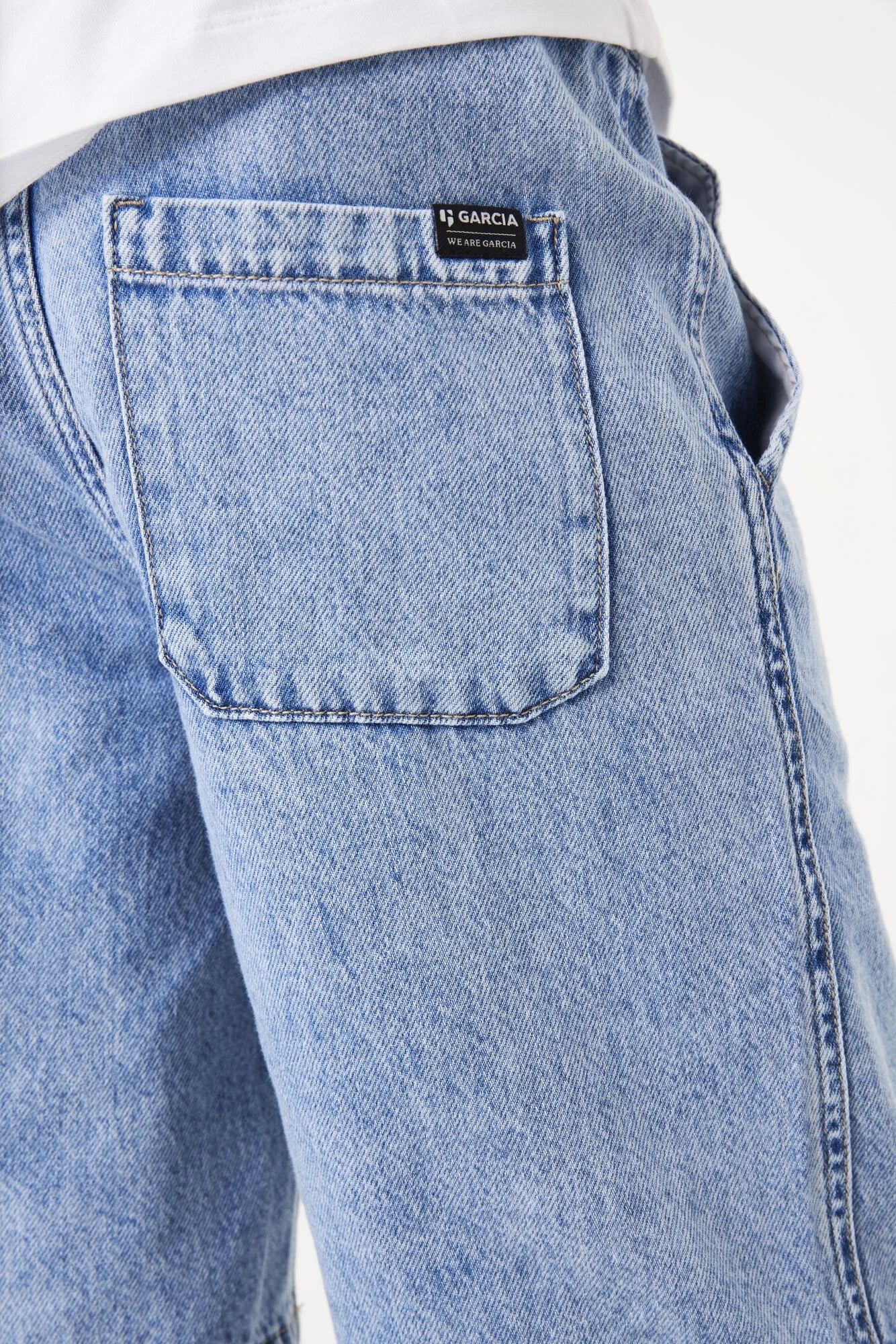 Garcia Jeansshorts aus Baumwolle