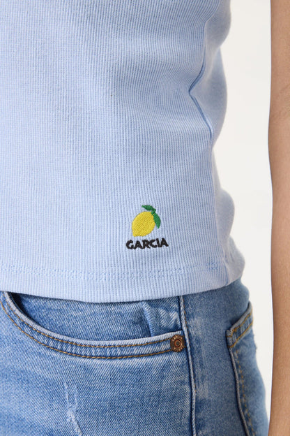 Garcia Hellblaues Singlet
