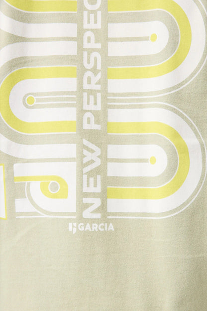 Garcia T-Shirt mit Rüchenprint