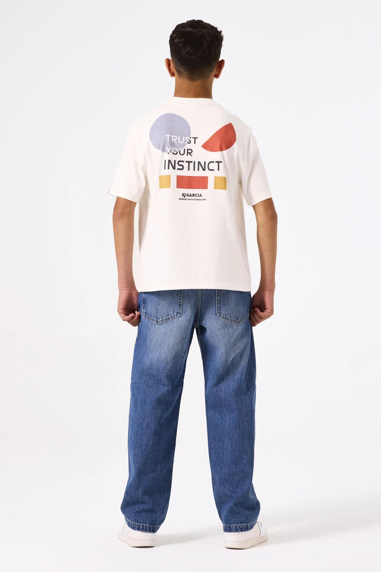 Garcia T-Shirt mit Rüchenprint