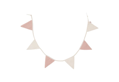 Jollein Wimpelkette Rose/Ivory