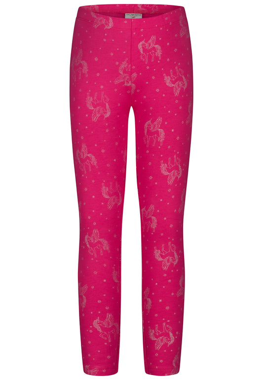 Salt and Pepper Sweat Leggings mit Glitzereinhörnern