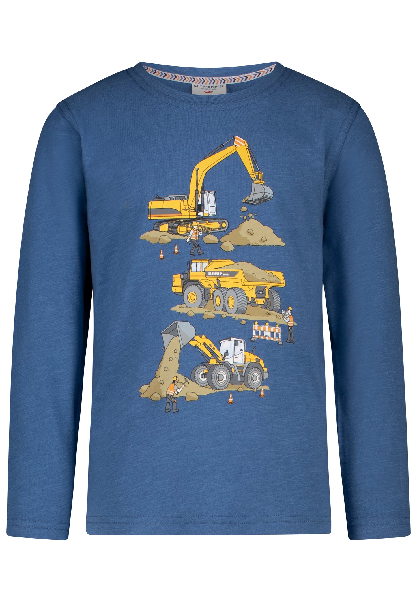 Salt and Pepper Langarmshirt Baustelle