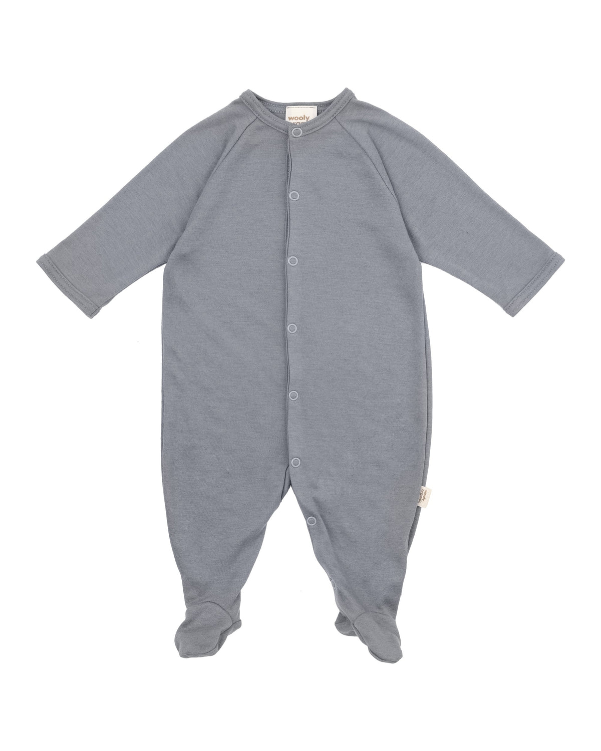 Wooly Organic Strampler aus Lyocell/Wolle