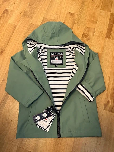 Weekend à la mer Regenjacke 'Hoby 6' in Grün