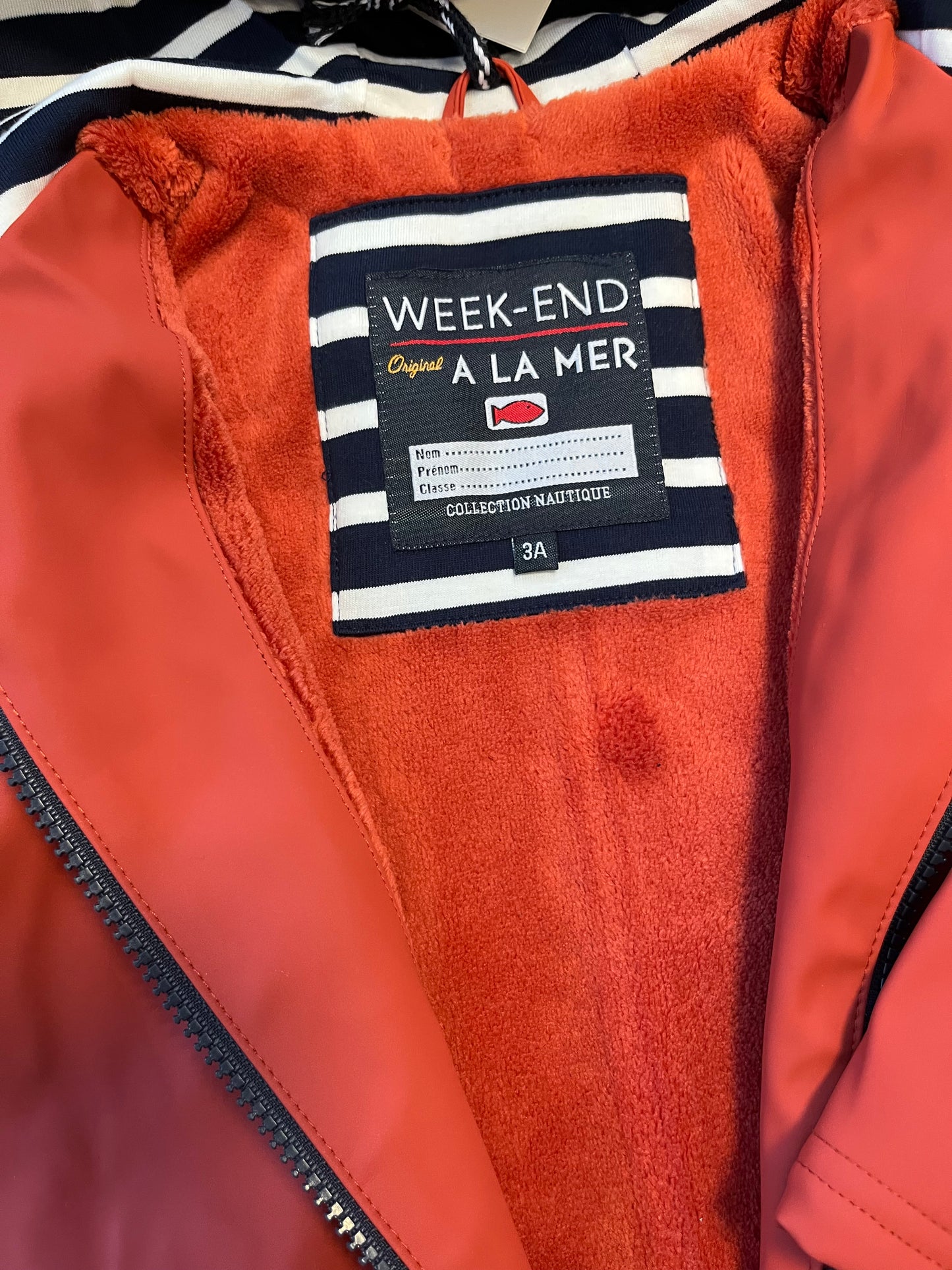Weekend à la mer Regenjacke 'Hobywinter' gefüttert in Spicy
