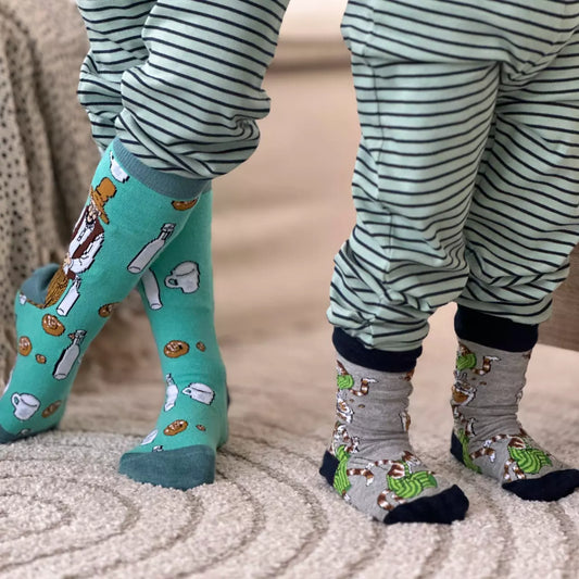Geggamoja Socken 2er-Pack Pettersson und Findus