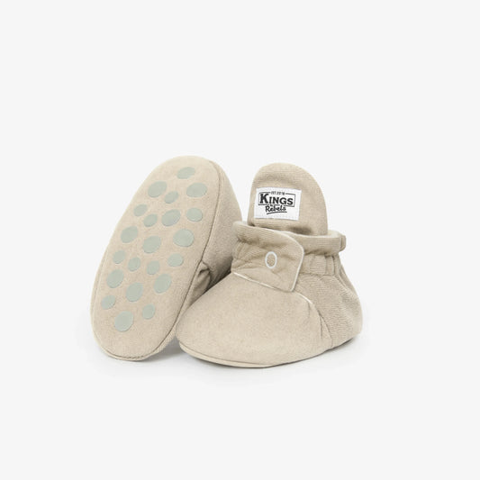 Kings & Rebels Booties Gamuza Gripper - Ivory