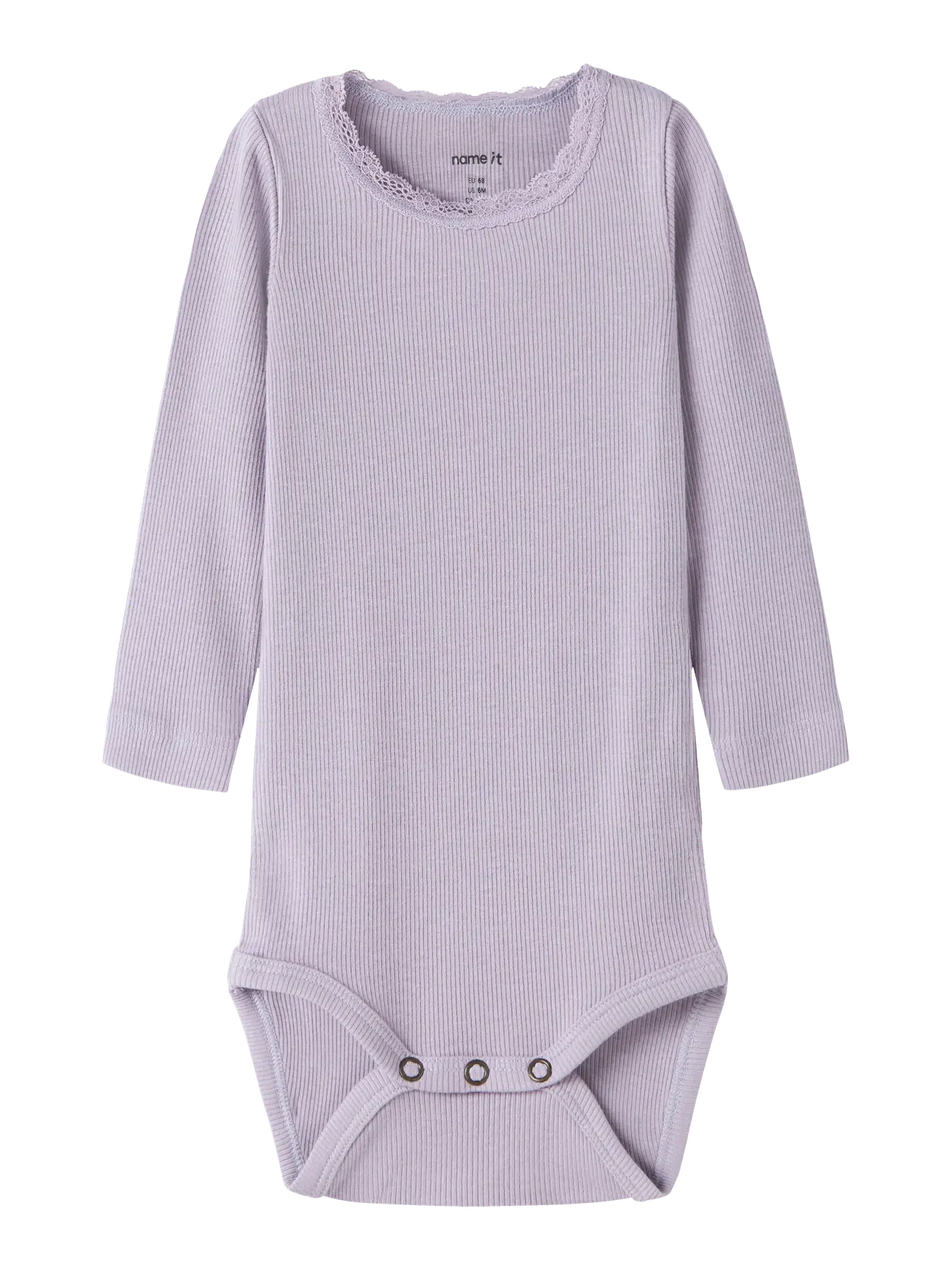 Name it Body Langarm Basic gerippt