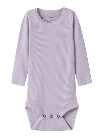 Name it Body Langarm Basic gerippt
