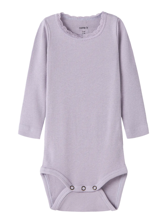 Name it Body Langarm Basic gerippt