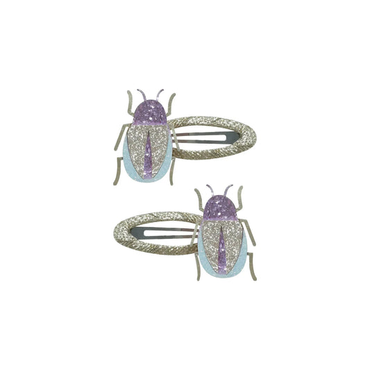 Billy loves Audrey  Spängchen Jolly Glitzer-Käfer (Lilac Mist)