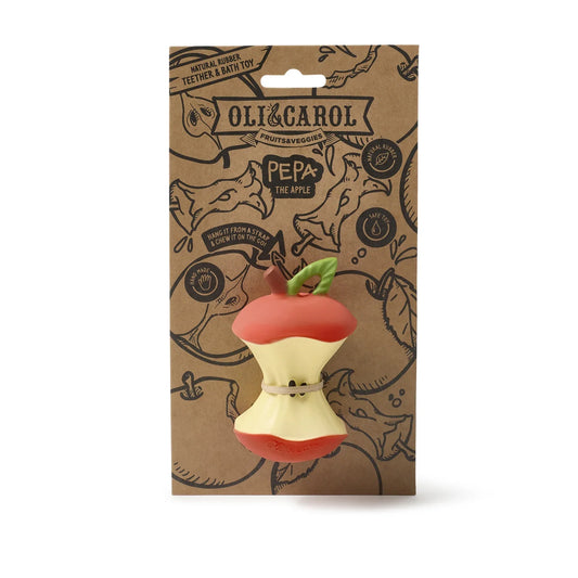Oli & Carol Beißspielzeug - Apfel Pepa the Apple