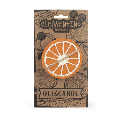 Oli & Carol Beißspielzeug - Orange Clementino the Orange