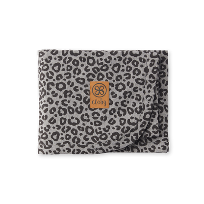 Cloby UV-Schutz-Decke 50+ Leopard Grey