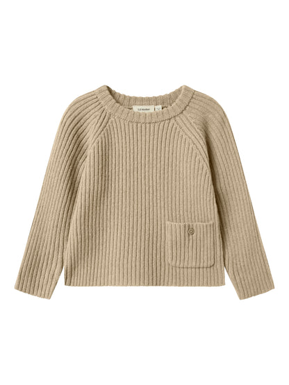 Lil'Atelier Strickpullover aus Wolle und Kaschmir