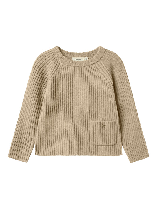Lil'Atelier Strickpullover aus Wolle und Kaschmir