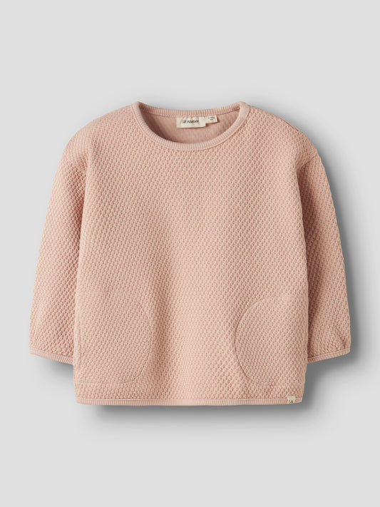 Lil'Atelier Sweatshirt Oversize mit Fronttaschen aus Bio-Baumwolle