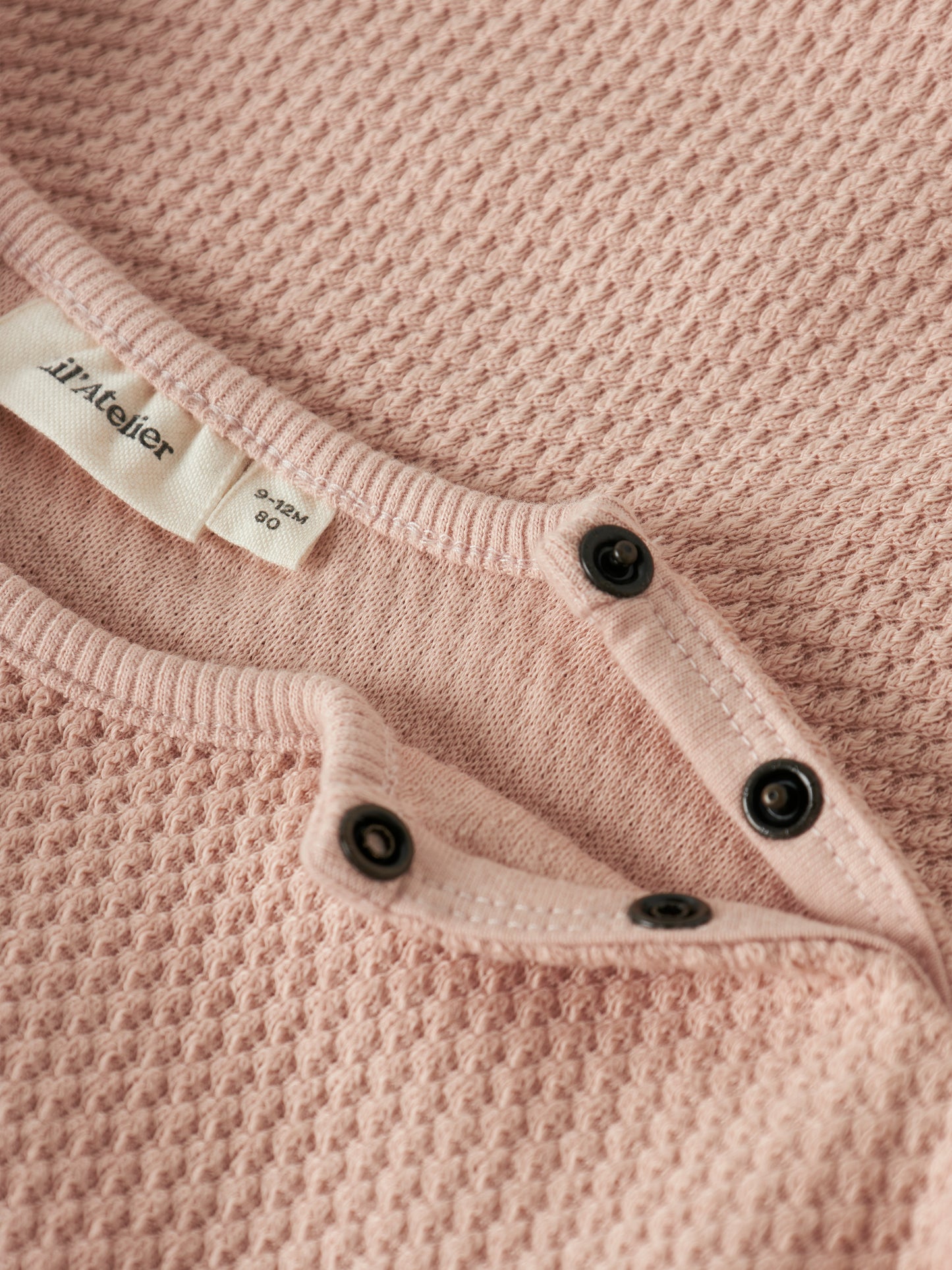 Lil'Atelier Sweatshirt Oversize mit Fronttaschen aus Bio-Baumwolle