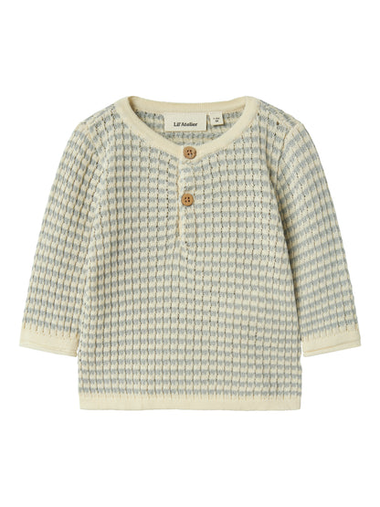 Lil'Atelier Strickpullover gestreift