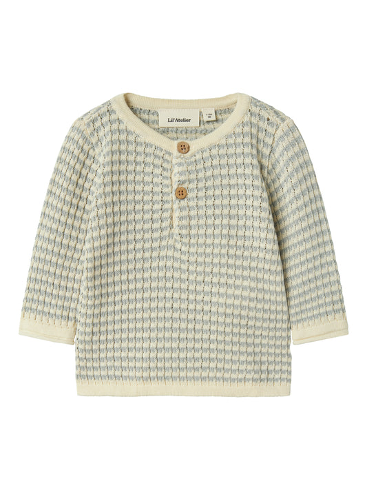 Lil'Atelier Strickpullover gestreift