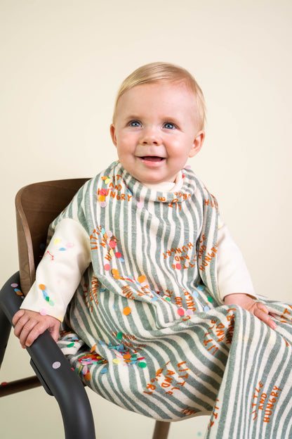 Little Casimir Lätzchen 'Boo' LIMITED EDITION Little and Hungry Mint Waterproof