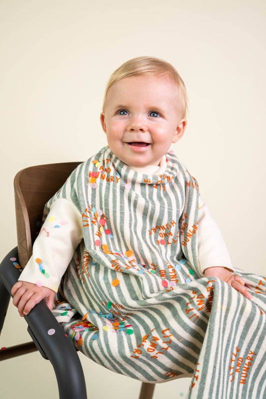 Little Casimir Lätzchen 'Boo' LIMITED EDITION Little and Hungry Mint Waterproof