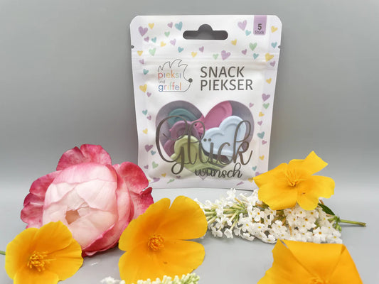 Pieksi und Griffel 5er Set "Love is all we need" - Glückwunsch