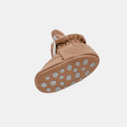 Kings & Rebels Booties Gamuza Gripper - Mocha Mouse