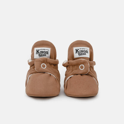 Kings & Rebels Booties Gamuza Classic - Mocha Mouse