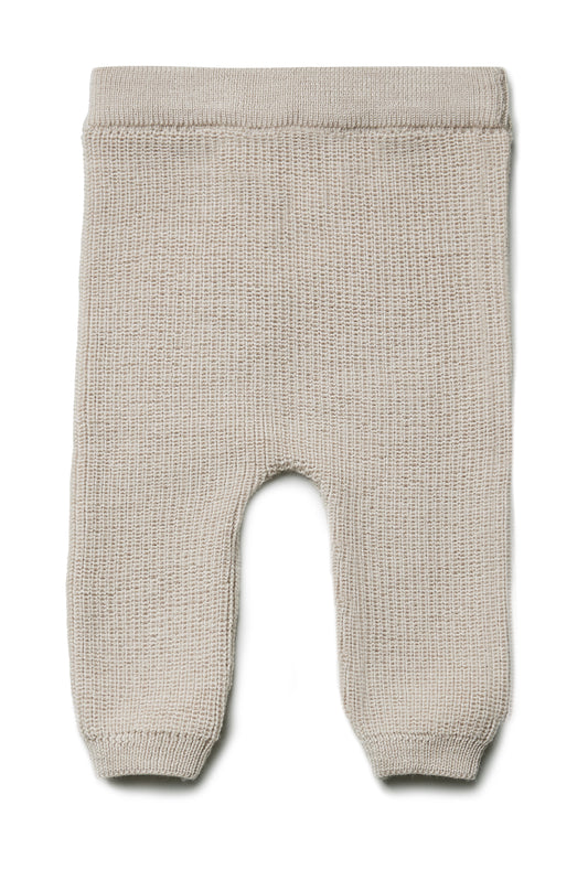 Puri Strickhose Perlfangstrick aus Merinowolle