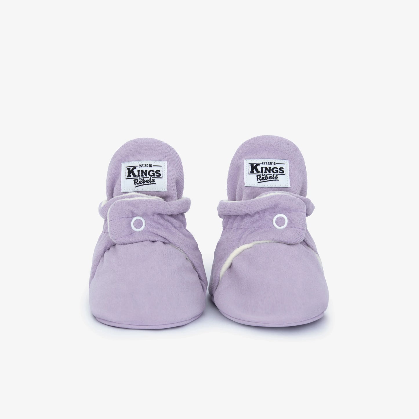 Kings & Rebels Booties Gamuza Gripper - Malva