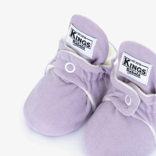 Kings & Rebels Booties Gamuza Classic - Malva