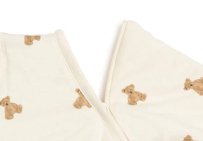 Jollein Schlafsack mit Füßen und abnehmbaren Ärmeln - Mini Teddy Bear TOG 2.5-3.5