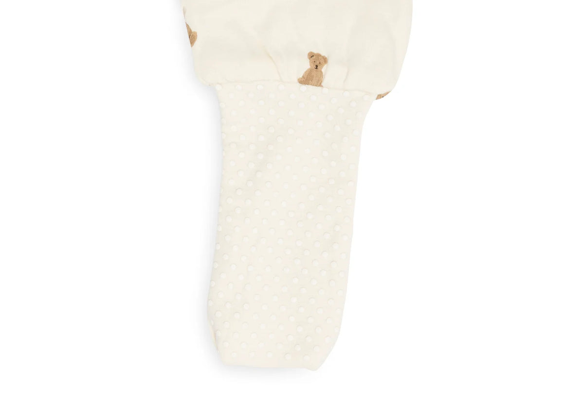 Jollein Schlafsack mit Füßen und abnehmbaren Ärmeln - Mini Teddy Bear TOG 2.5-3.5