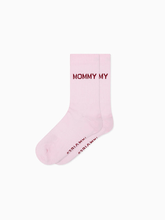 FAMVIBES Socken "Mommy" rosa