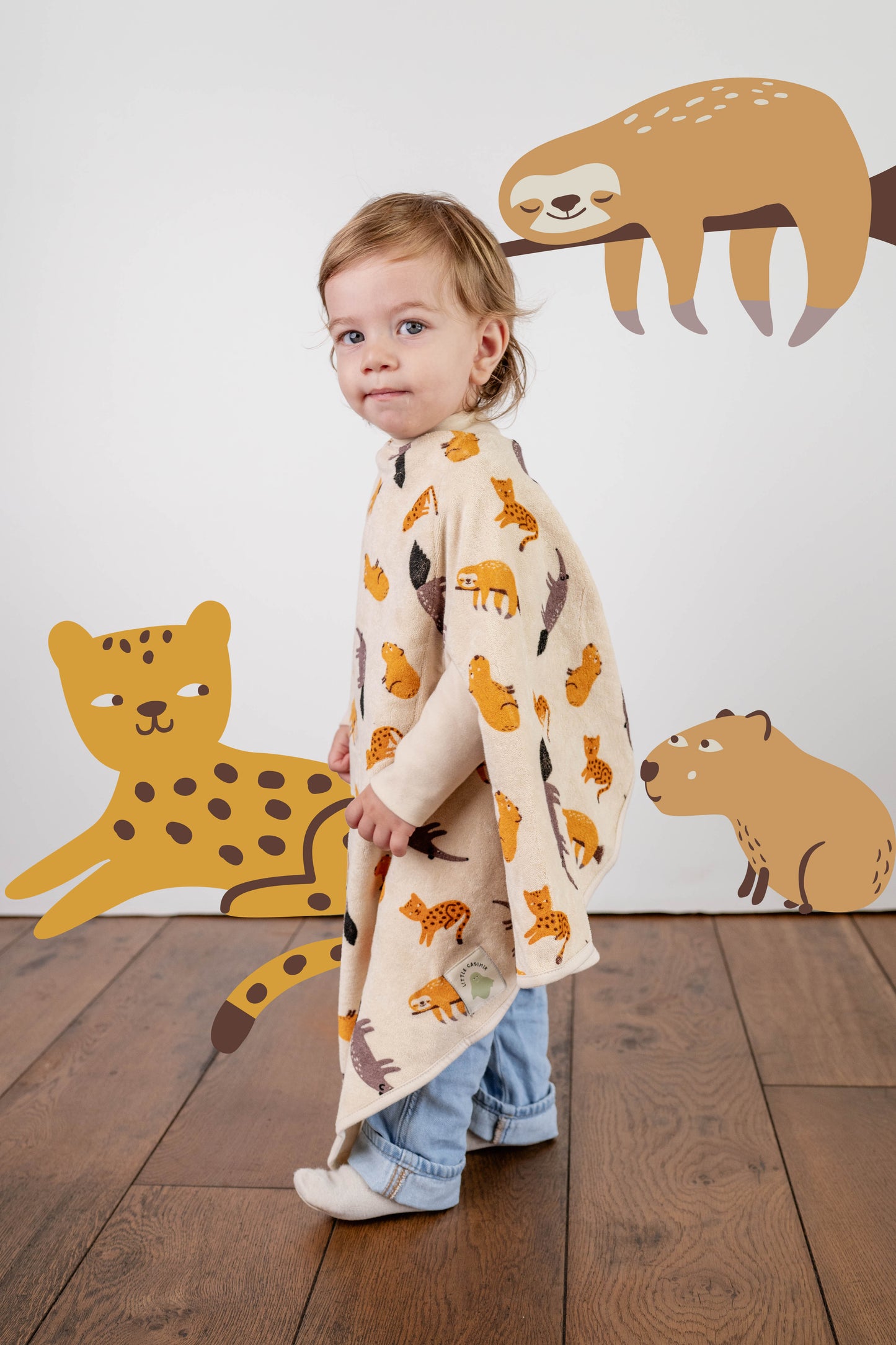 Little Casimir Lätzchen 'Boo' Wildlife 2.0 Waterproof