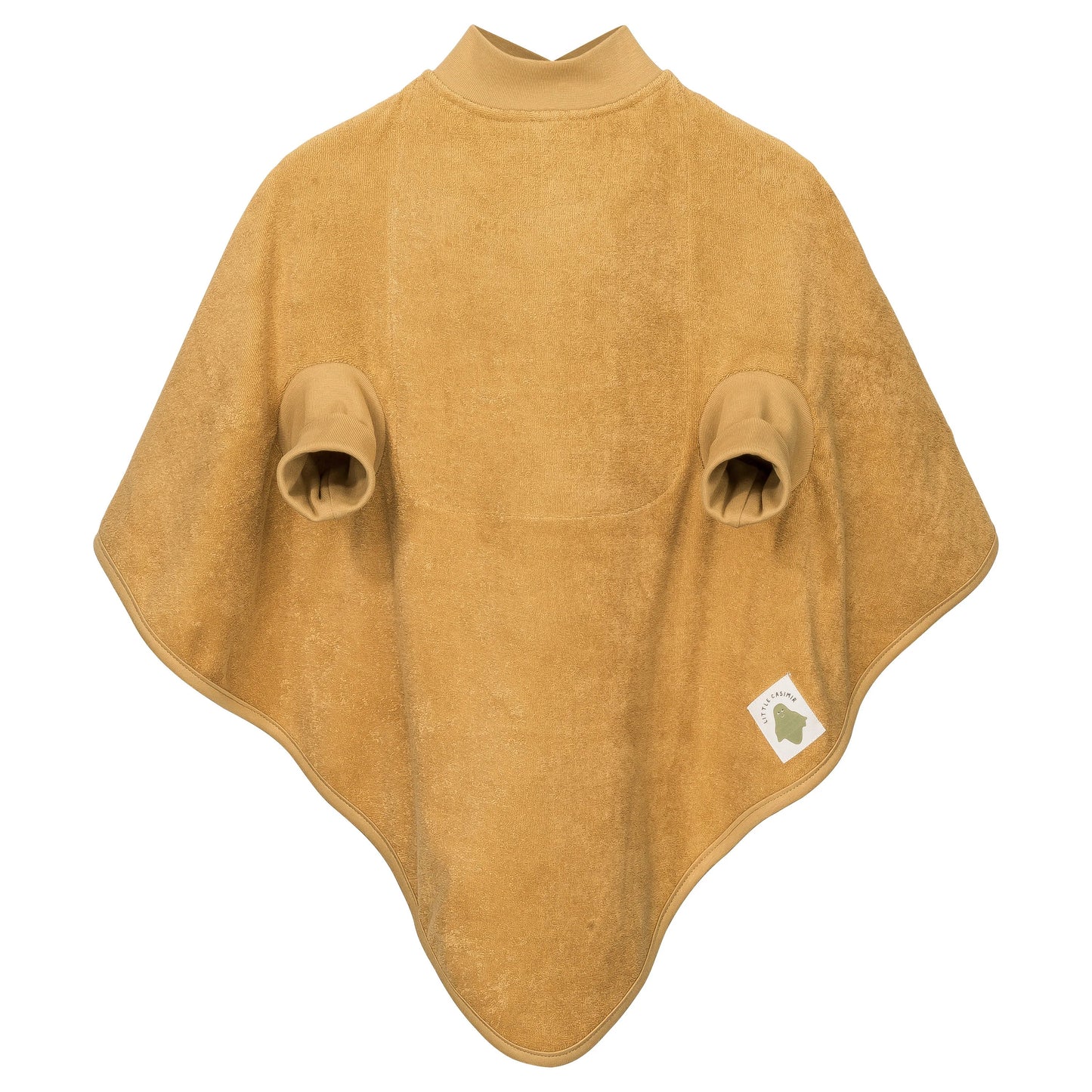 Little Casimir Lätzchen 'Boo' Frottee Waterproof Mustard
