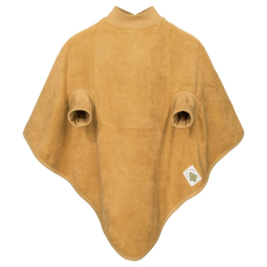 Little Casimir Lätzchen 'Boo' Frottee Waterproof Mustard