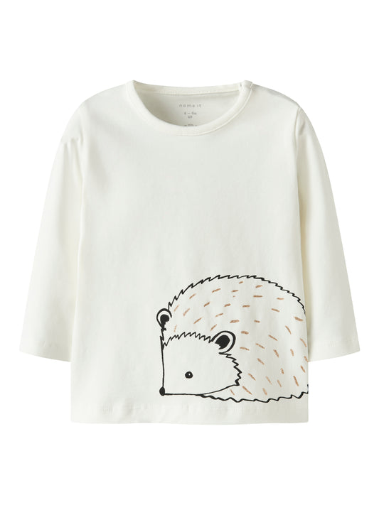 Name it Langarmshirt mit Igelprint