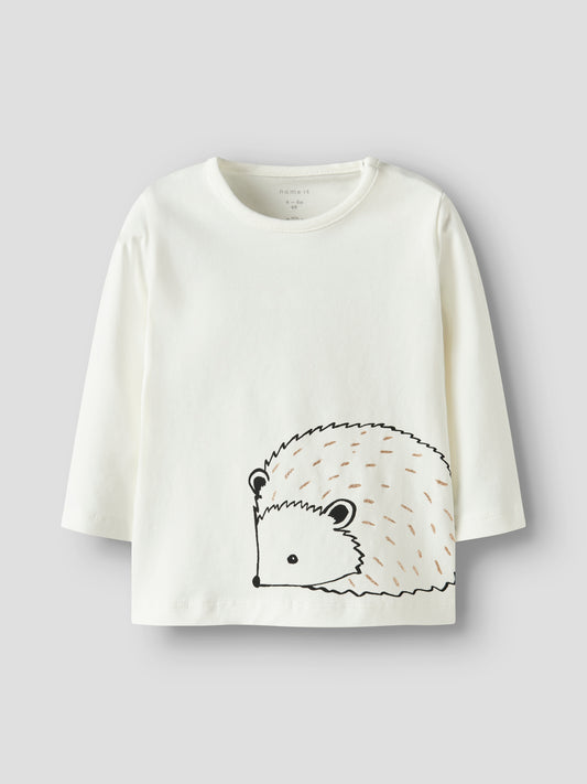 Name it Langarmshirt mit Igelprint