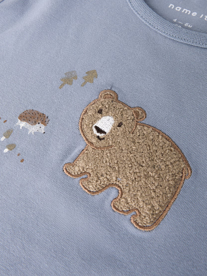 Name it Langarmshirt mit Bär